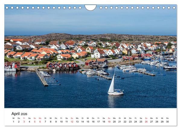Produktbild: Westk&uuml;ste in Schweden (Wandkalender 2026 DIN A4 quer), CALVENDO Monatskalender