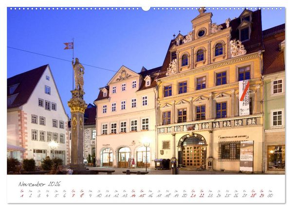 Produktbild: Erfurt - Die Landeshauptstadt mit Geschichte (Wandkalender 2026 DIN A2 quer), CALVENDO Monatskalender