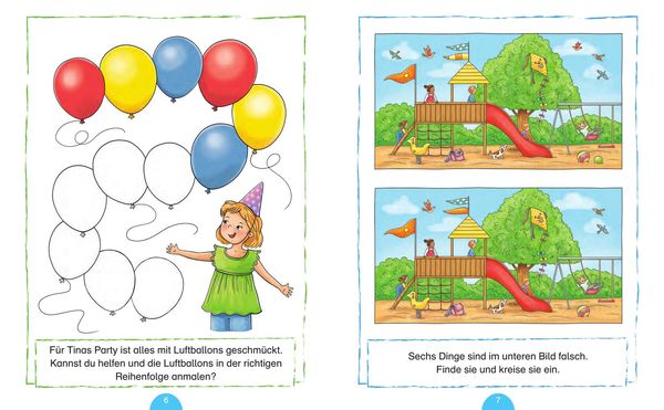 Produktbild: Mein superschlaues Vorschulbuch - Konzentration und Wahrnehmung
