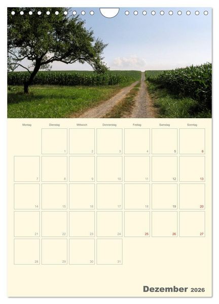 Produktbild: Unterwegs im Elsass &ndash; Terminplaner (Wandkalender 2026 DIN A4 hoch), CALVENDO Monatskalender