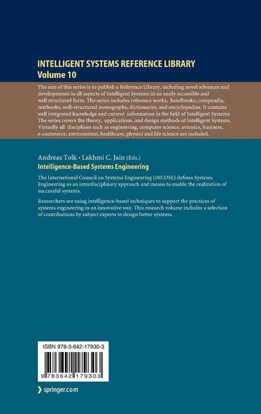 Produktbild: Intelligent-Based Systems Engineering