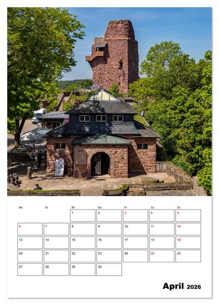 Produktbild: Kyffh&auml;user Denkmal - Terminplaner (Wandkalender 2026 DIN A4 hoch), CALVENDO Monatskalender