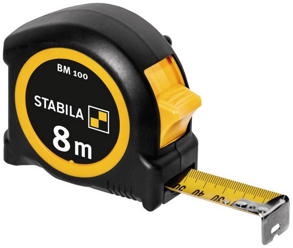 Produktbild: Stabila BM 100 (mm) 19579 Ma&szlig;band 8m ABS