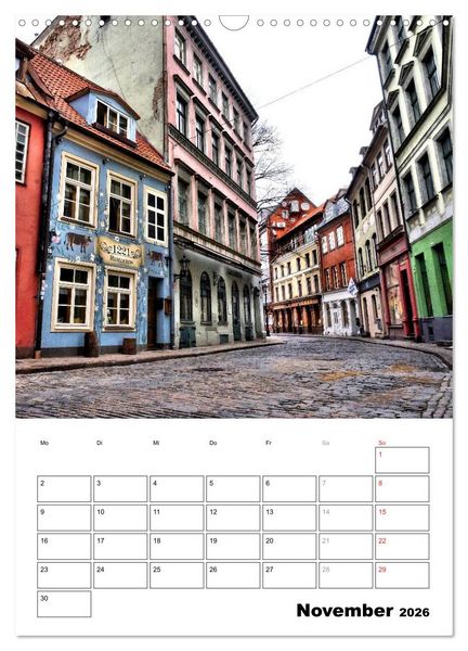Produktbild: Stra&szlig;enansichten (Wandkalender 2026 DIN A3 hoch), CALVENDO Monatskalender
