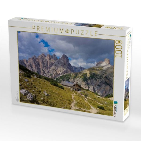 Produktbild: CALVENDO Puzzle Lange Alm | 1000 Teile Lege-Gr&ouml;&szlig;e 64x48cm Foto-Puzzle f&uuml;r gl&uuml;ckliche Stunden