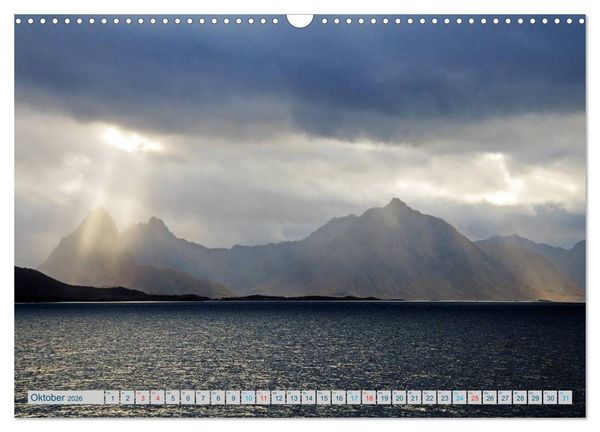 Produktbild: Norwegen - Hurtigruten (Wandkalender 2026 DIN A3 quer), CALVENDO Monatskalender