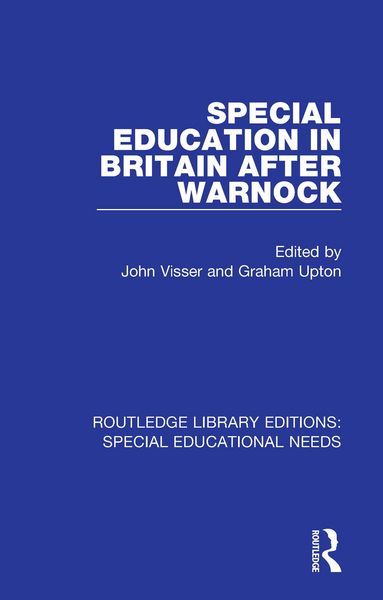 Produktbild: Special Education in Britain after Warnock