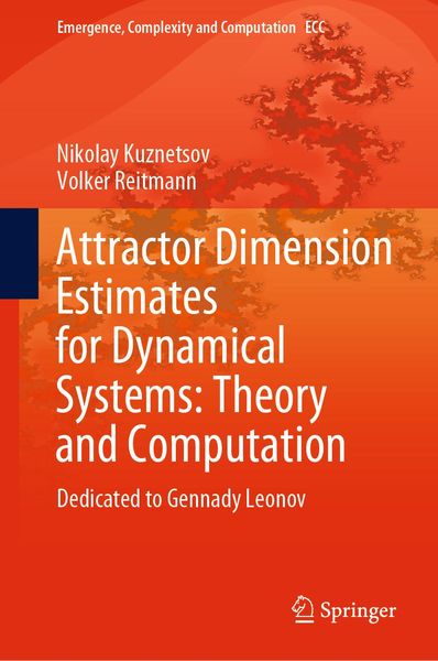Produktbild: Attractor Dimension Estimates for Dynamical Systems: Theory and Computation