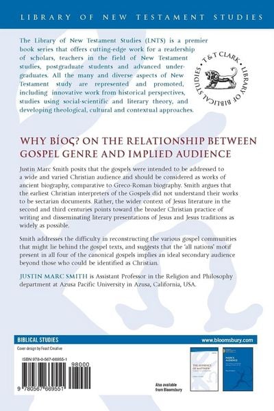 Produktbild: Why B&iacute;os? On the Relationship Between Gospel Genre and Implied Audience