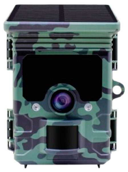 Produktbild: Camouflage EZ-Solar Wildkamera 46 Megapixel inkl. Solarladeger&auml;t mit Li-Ion-Akku, WLAN Camouflage