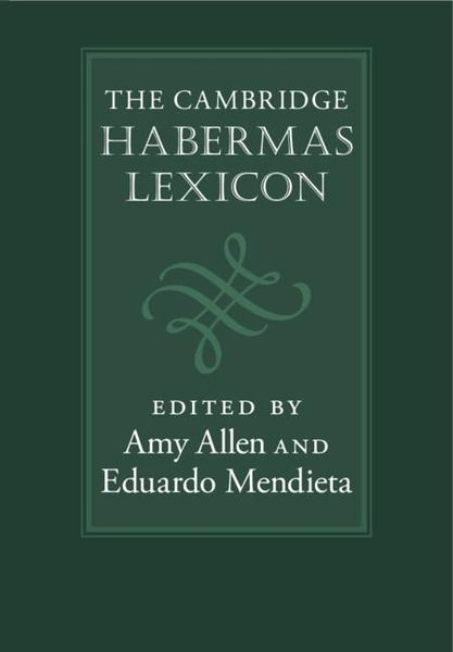 Produktbild: Cambridge Habermas Lexicon