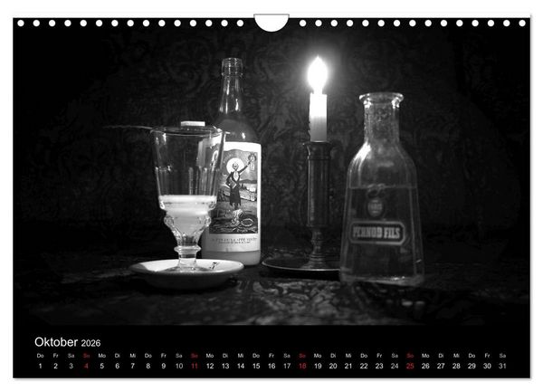 Produktbild: Absinthe (Wandkalender 2026 DIN A4 quer), CALVENDO Monatskalender