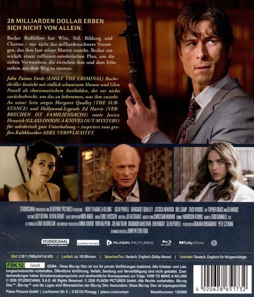 Produktbild: How to Make a Killing - Todsicheres Erbe (Blu-ray)