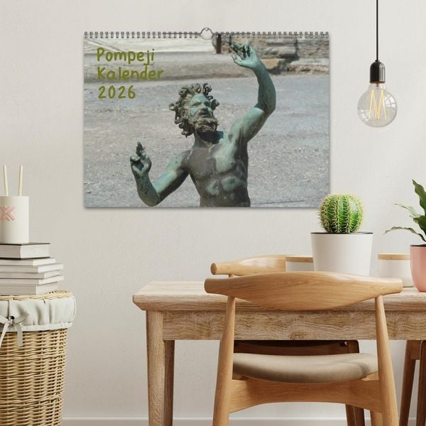 Produktbild: Pompeji-Kalender (Wandkalender 2026 DIN A3 quer), CALVENDO Monatskalender