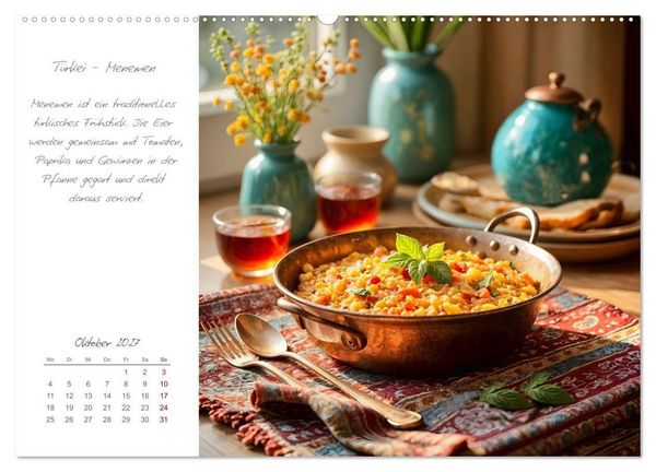 Produktbild: Eierspeisen rund um die Welt - Traditionelle Eierspeisen und ihre Geschichten (Wandkalender 2027 DIN A2 quer), CALVENDO Monatskalender