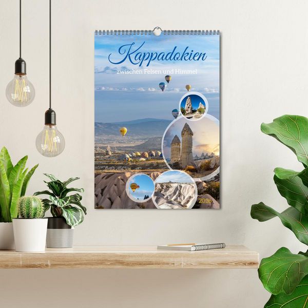 Produktbild: Kappadokien, zwischen Felsen und Himmel (Wandkalender 2026 DIN A3 hoch), CALVENDO Monatskalender