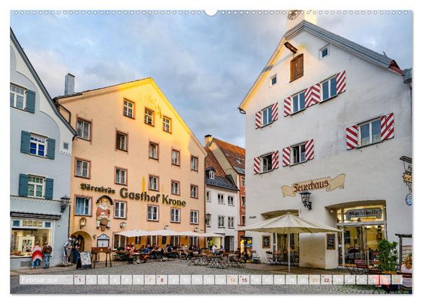 Produktbild: F&uuml;ssen Impressionen (Wandkalender 2026 DIN A2 quer), CALVENDO Monatskalender