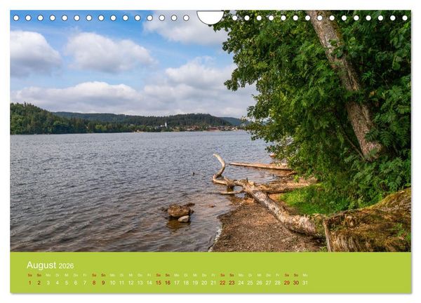 Produktbild: Hochschwarzwald - Traumhafte Landschaften im Schwarzwald (Wandkalender 2026 DIN A4 quer), CALVENDO Monatskalender