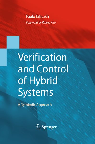 Produktbild: Verification and Control of Hybrid Systems