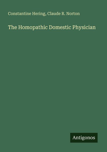 Produktbild: The Homopathic Domestic Physician