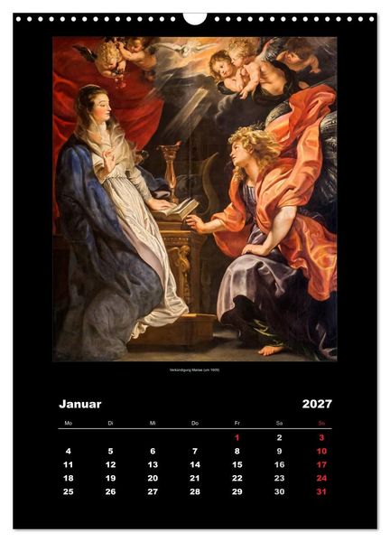 Produktbild: Peter Paul Rubens - Rubens (Wandkalender 2027 DIN A3 hoch), CALVENDO Monatskalender