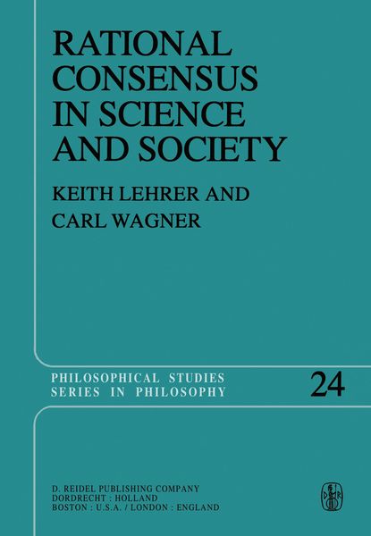 Produktbild: Rational Consensus in Science and Society
