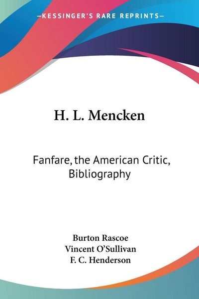 Produktbild: H. L. Mencken