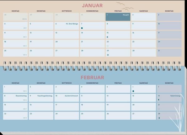 Produktbild: Tischkalender 2027 quer: Nimm dir etwas Zeit f&uuml;r dich
