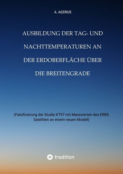 Produktbild: Ausbildung der Tag- und Nachttemperaturen an der Erdoberfl&auml;che &uuml;ber die Breitengrade - unter Ber&uuml;cksichtigung des Schichtaufbaues der Erde bis zum Erd