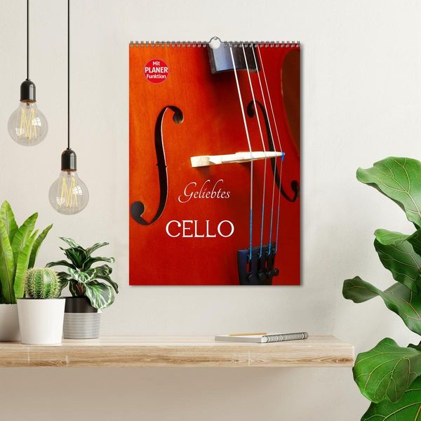 Produktbild: Geliebtes Cello (Wandkalender 2026 DIN A3 hoch), CALVENDO Monatskalender