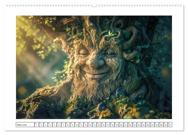 Produktbild: Zauberhafte Waldmomente (hochwertiger Premium Wandkalender 2026 DIN A2 quer), Kunstdruck in Hochglanz