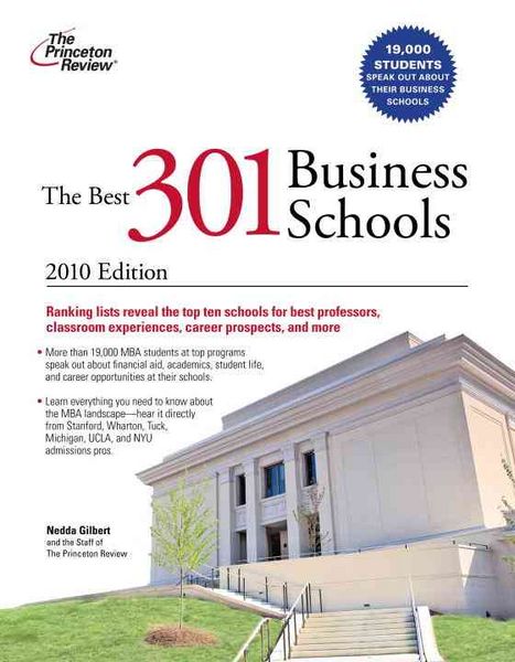 Produktbild: The Best 301 Business Schools