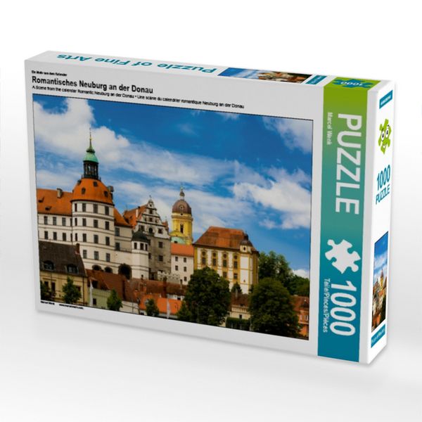 Produktbild: CALVENDO Puzzle Ein Motiv aus dem Kalender Romantisches Neuburg an der Donau | 1000 Teile Lege-Gr&ouml;&szlig;e 64x48cm Foto-Puzzle f&uuml;r gl&uuml;ckliche Stunden