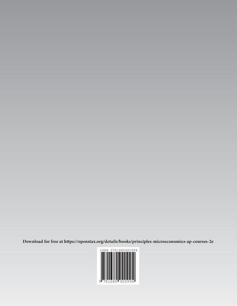 Produktbild: Principles of Microeconomics for AP&reg; Courses 2e