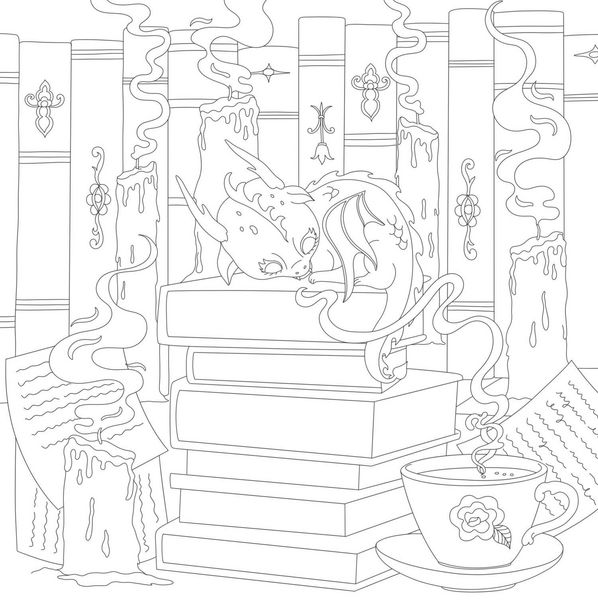 Produktbild: Romantasy Colouring Book