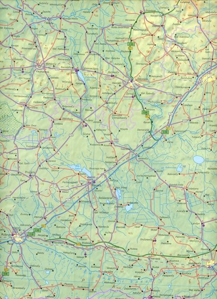 Produktbild: Topographische Karte Belarus