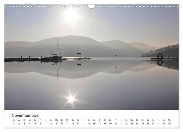 Produktbild: Morgenstimmungen 2026 (Wandkalender 2026 DIN A3 quer), CALVENDO Monatskalender