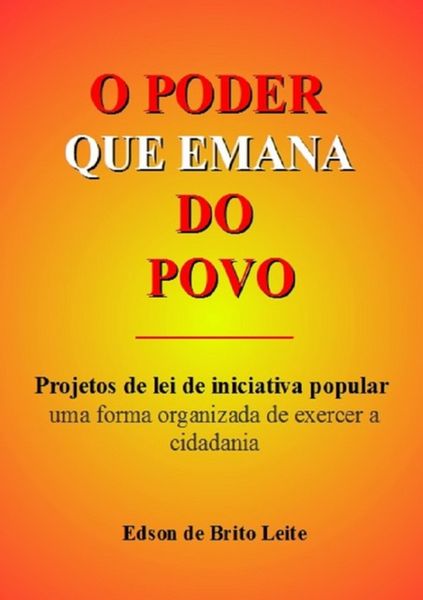 Produktbild: O Poder Que Emana Do Povo