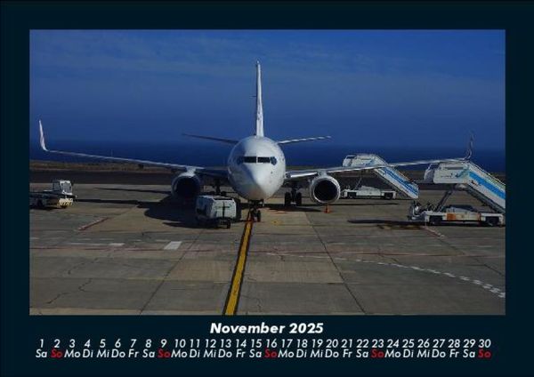 Produktbild: Flugzeuge 2025 Fotokalender DIN A5