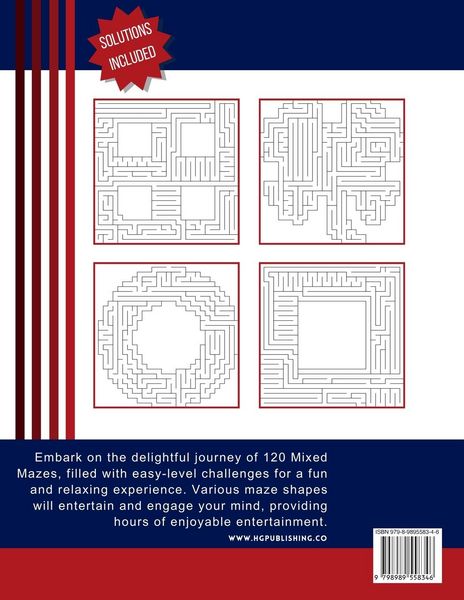 Produktbild: 120 Mixed Mazes - Easy Volume 1