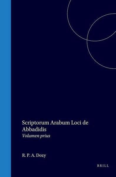 Produktbild: Scriptorum Arabum Loci de Abbadidis