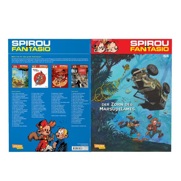 Produktbild: Spirou und Fantasio 53: Der Zorn des Marsupilamis