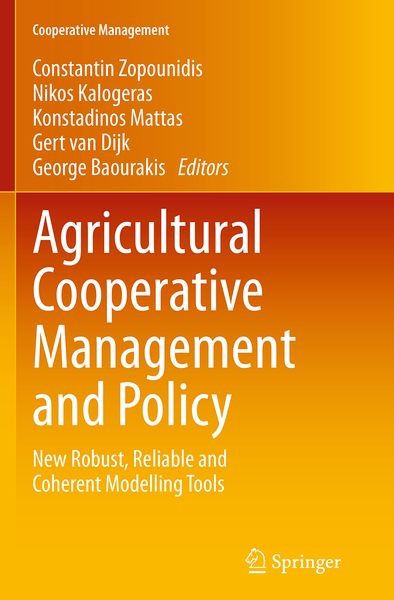 Produktbild: Agricultural Cooperative Management and Policy