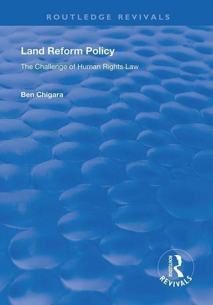 Produktbild: Chigara, B: Land Reform Policy