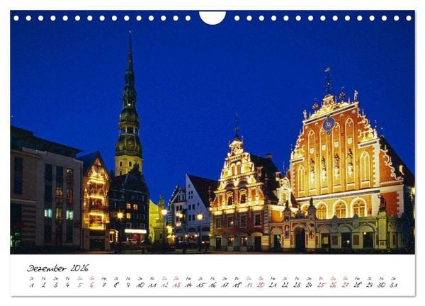 Produktbild: Litauen und Lettland (Wandkalender 2026 DIN A4 quer), CALVENDO Monatskalender