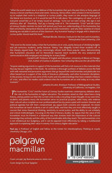 Produktbild: The Humanities "Crisis" and the Future of Literary Studies