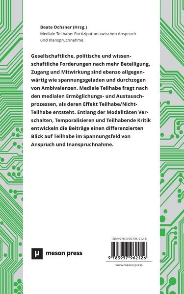 Produktbild: Mediale Teilhabe