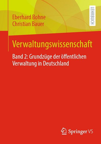 Produktbild: Verwaltungswissenschaft