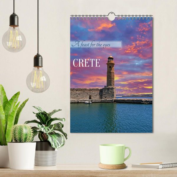Produktbild: A feast for the eyes - Crete (Wall Calendar 2026 DIN A4 portrait), CALVENDO 12 Month Wall Calendar