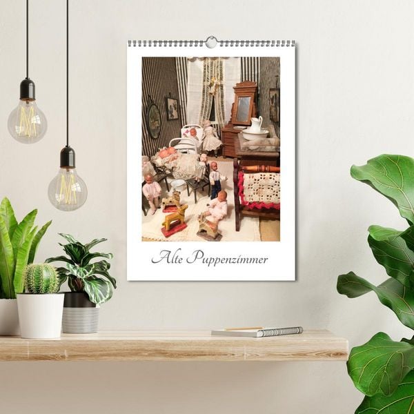 Produktbild: Alte Puppenzimmer (Wandkalender 2026 DIN A3 hoch), CALVENDO Monatskalender